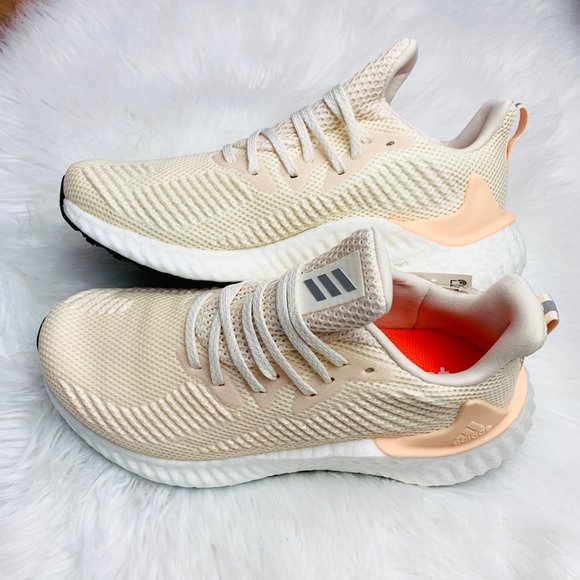 Adidas Alphaboost Ecru Tint Running Shoes - Picture 7 of 8